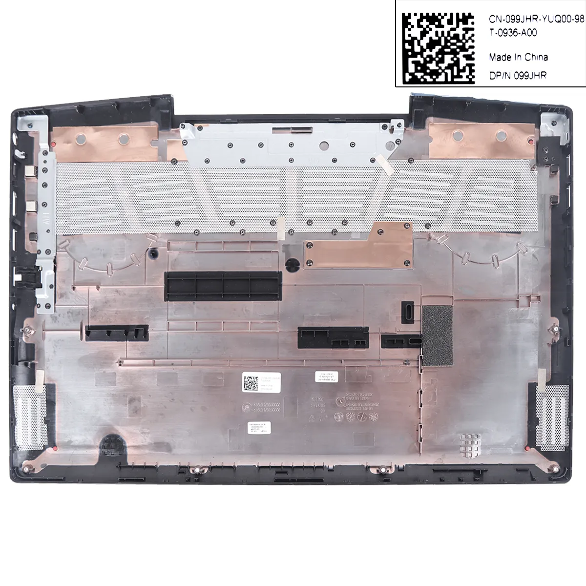Picture of DELL G3 3590 Lower Bottom Base Case RED（With Type-C interface）.
